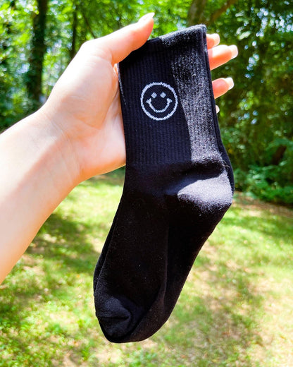 SMILEY FACE SOCKS - Honey Todd