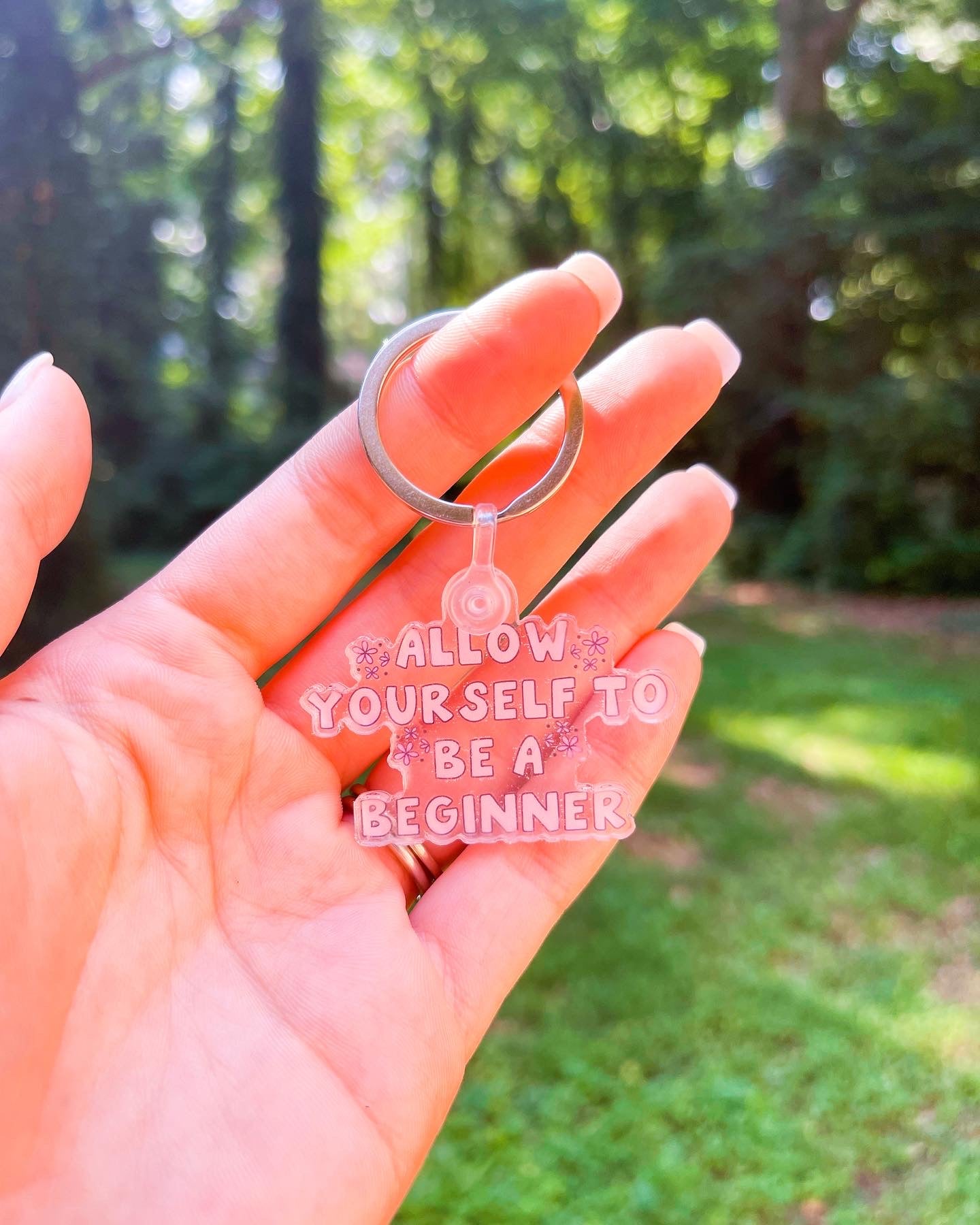 ALLOW YOURSELF KEYCHAIN - Honey Todd